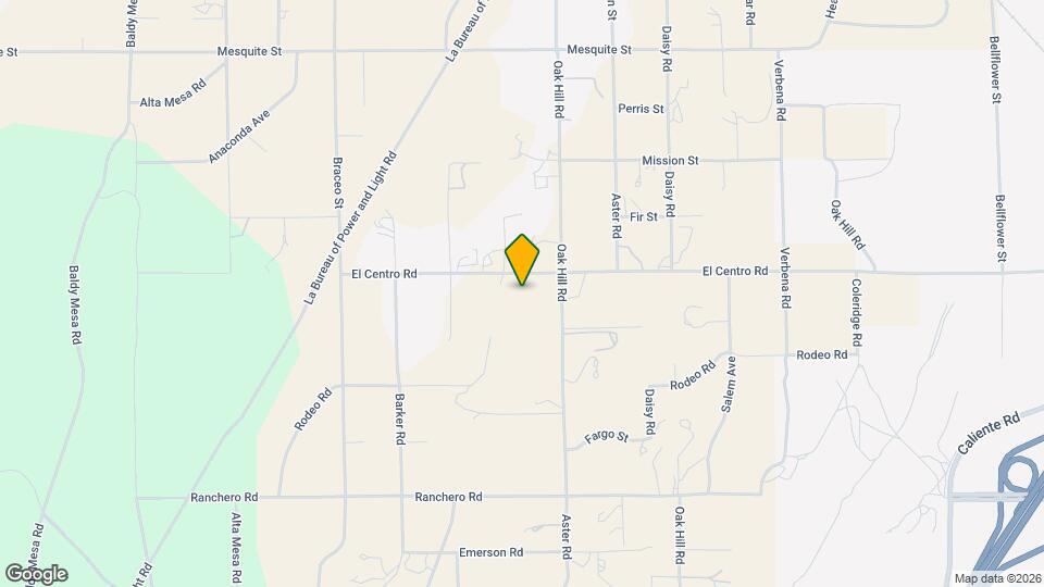 10421 El Centro Rd, Unit 2W Map and Location Details