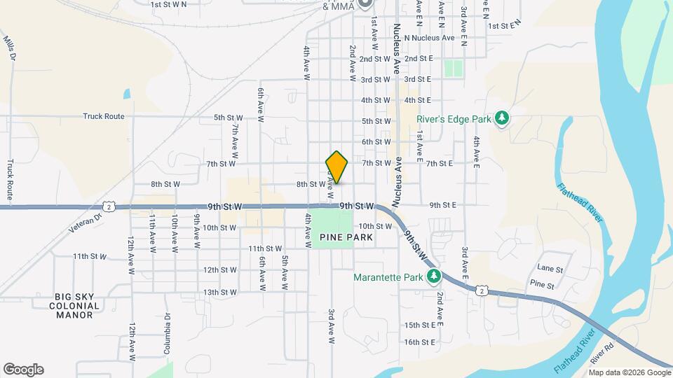 809 3rd Ave W Map and Location Details