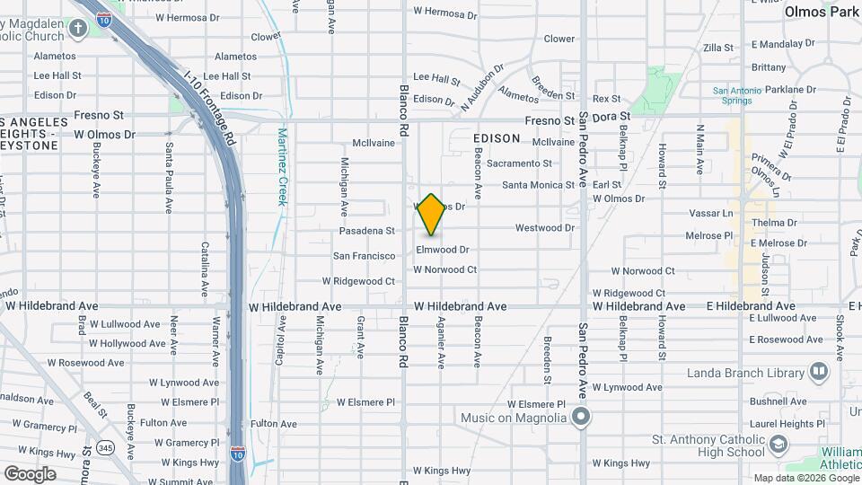 809 Elmwood Dr Map and Location Details
