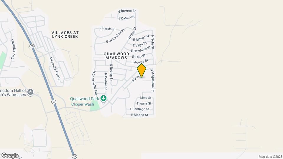 13024 E Cancun St Map and Location Details