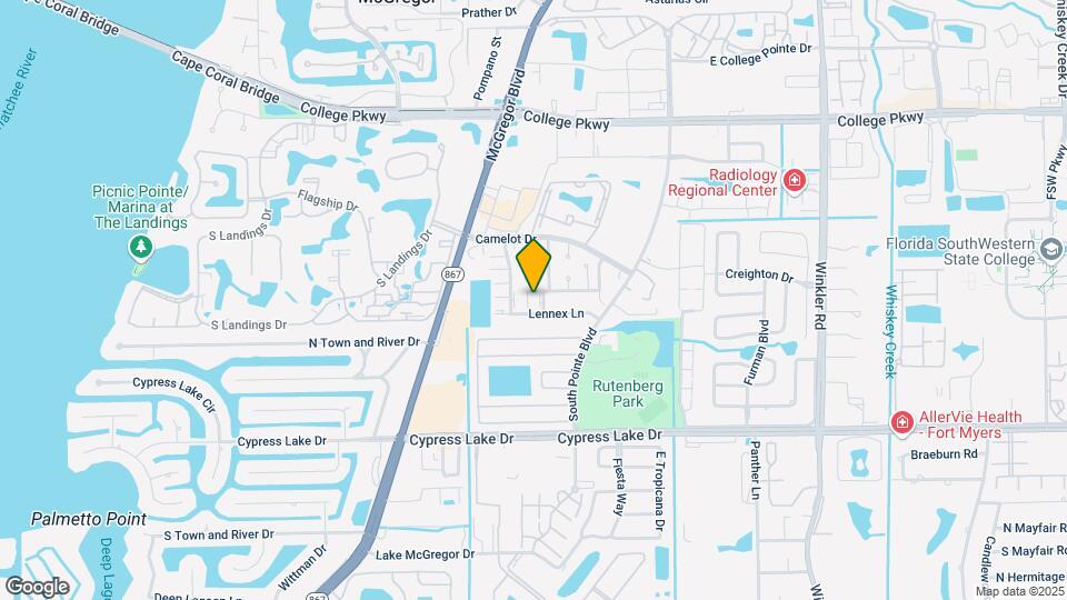 9350 Lennex Ln Map and Location Details