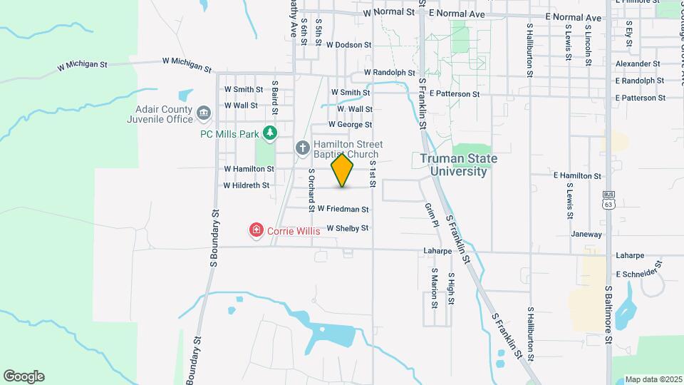 609 W Hildreth St, Unit 609 Map and Location Details