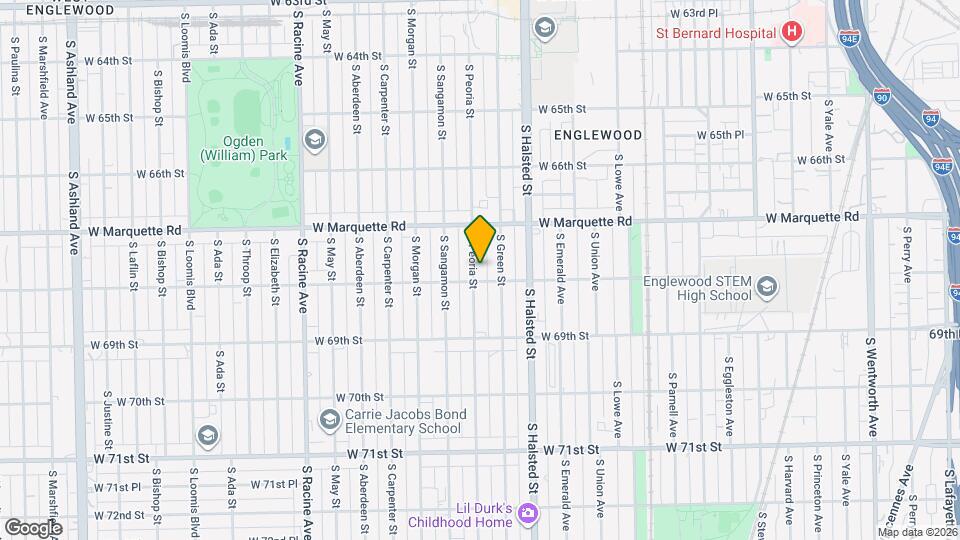 6749 S Peoria St Map and Location Details