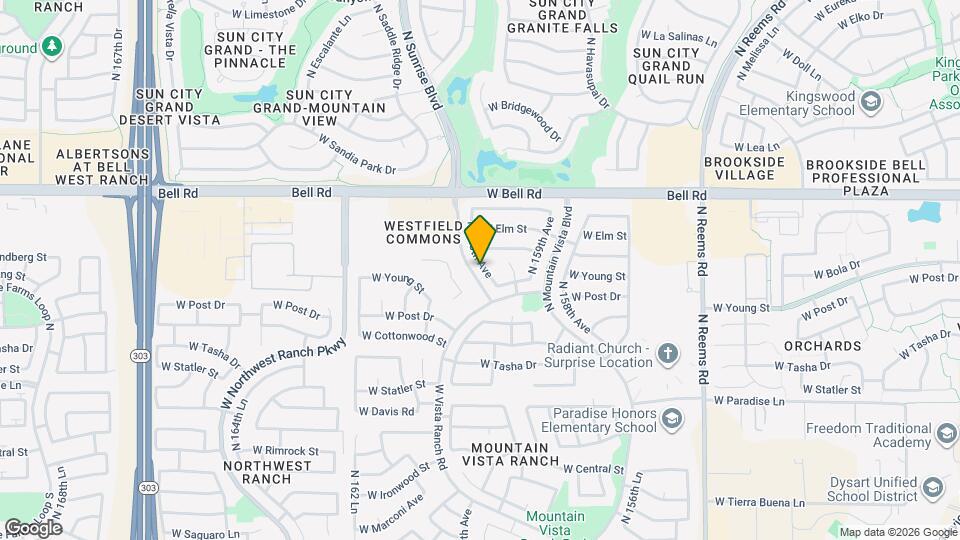 16724 N 160th Ave Map and Location Details