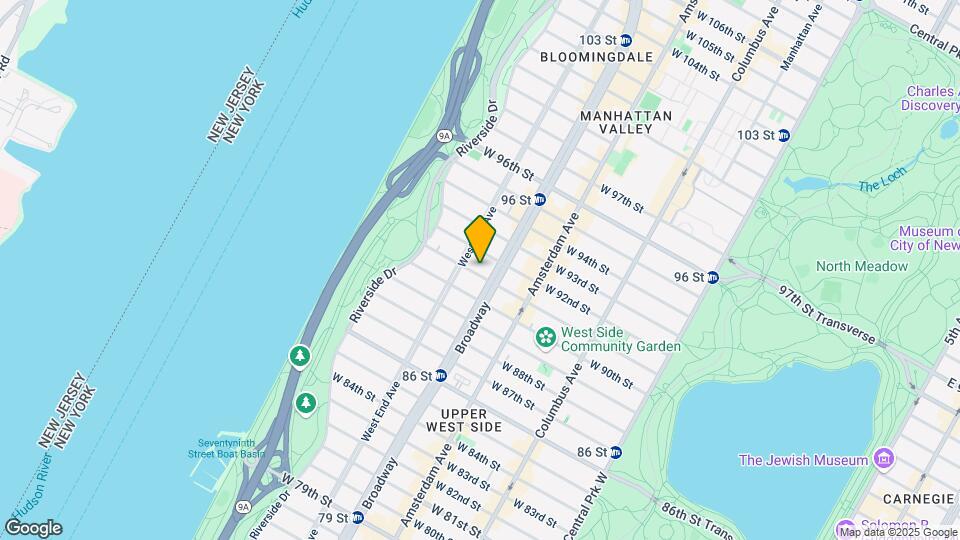 253 W 91st St Mapa y Detalles de la Ubicación
