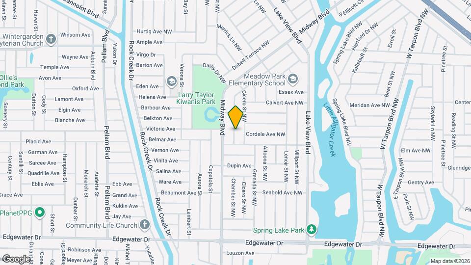 421 Chamber St NW Map and Location Details
