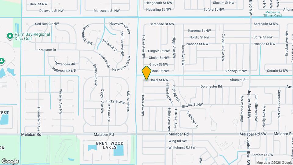 1388 Hazel St NW Map and Location Details