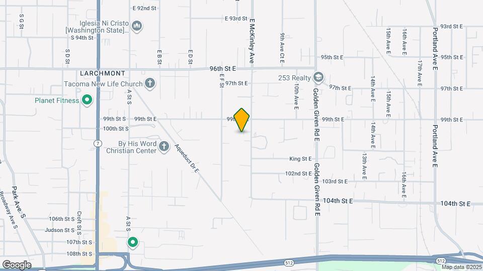 10004 E McKinley Ave Map and Location Details