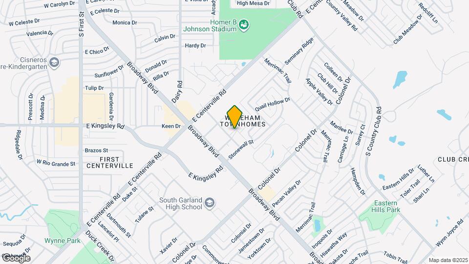 1114 Woburn Dr Map and Location Details