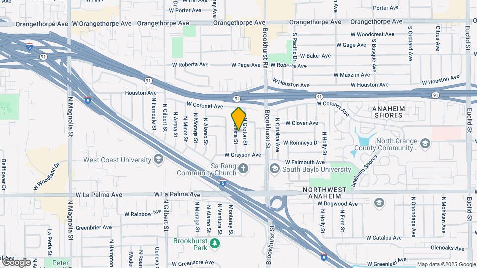 1254 N Siesta St, Unit 11203 Map and Location Details