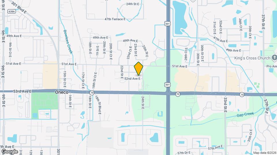 2313 52nd Ave E Map and Location Details