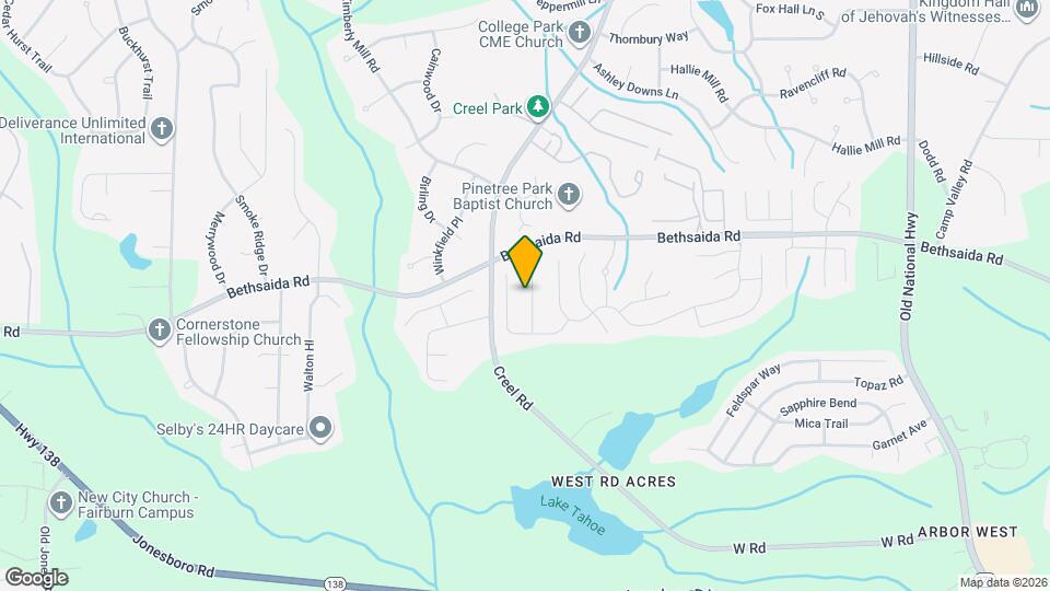 2830 Robinson Wood Dr Map and Location Details