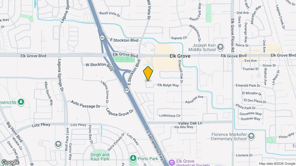 8652 Elk Ridge Way Map and Location Details