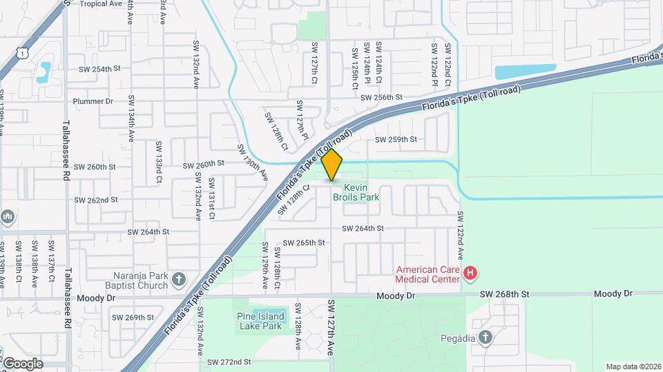 23320 SW 127th Ave Mapa y Detalles de la Ubicación