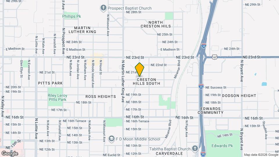 2107 Hardin Dr Map and Location Details