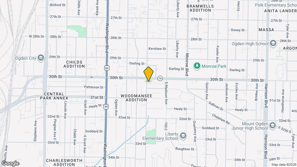 3022 Jefferson Ave Map and Location Details