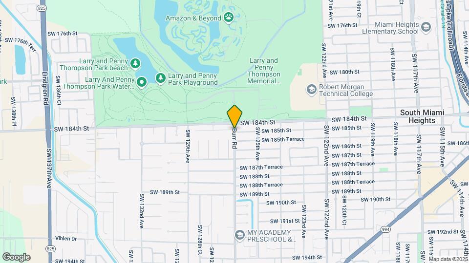 13615 SW 185th Ln Map and Location Details