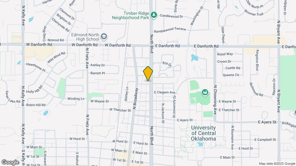 801 North Blvd Map and Location Details