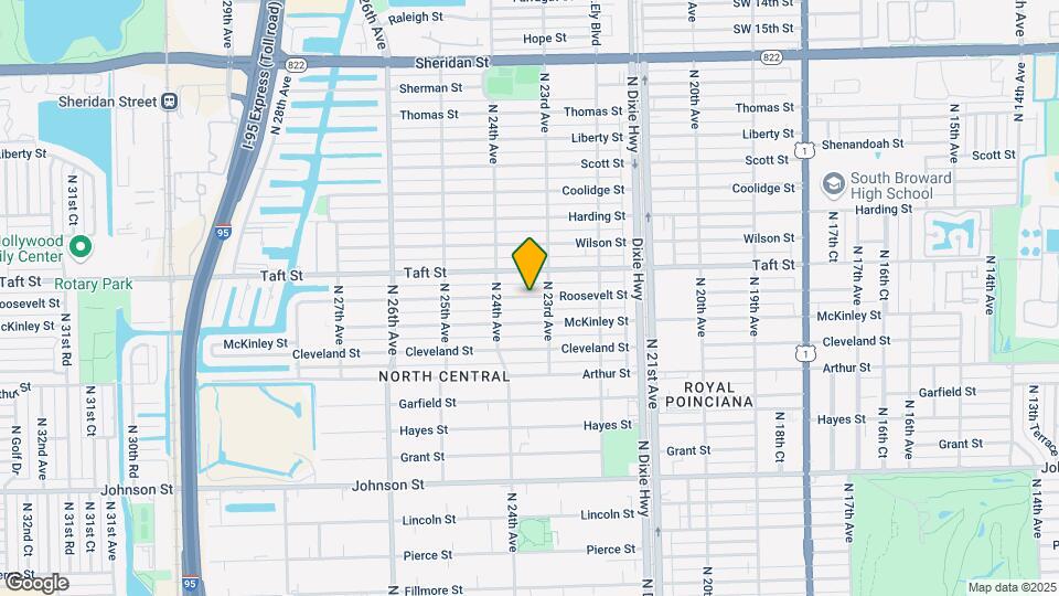 2336 Roosevelt St Map and Location Details