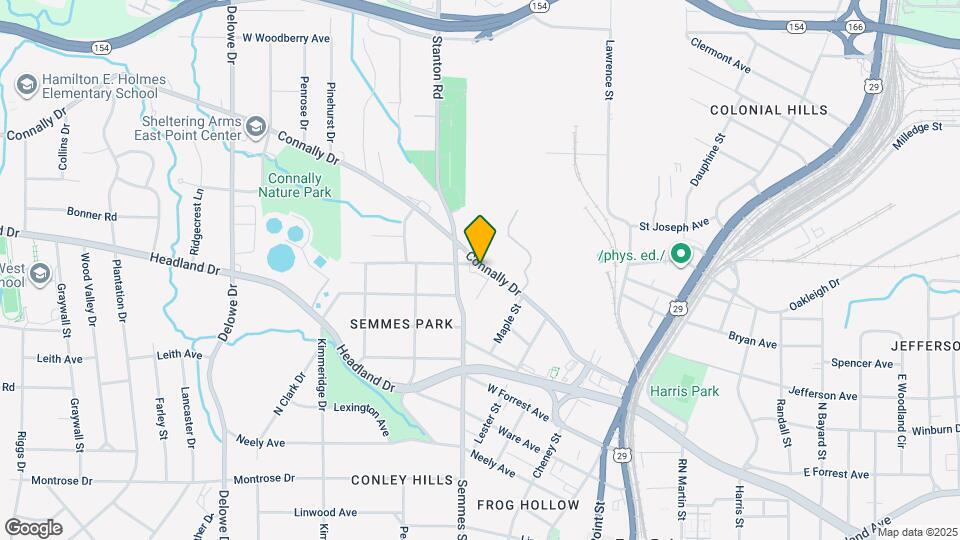 1758 Connally Dr Map and Location Details