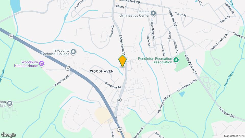 804 S Mechanic St Map and Location Details