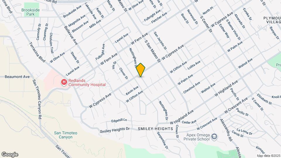 608 Nottingham Dr Map and Location Details