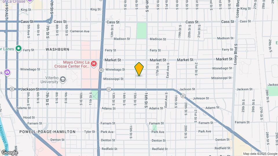 1509 Mississippi St, Unit 1509 Map and Location Details