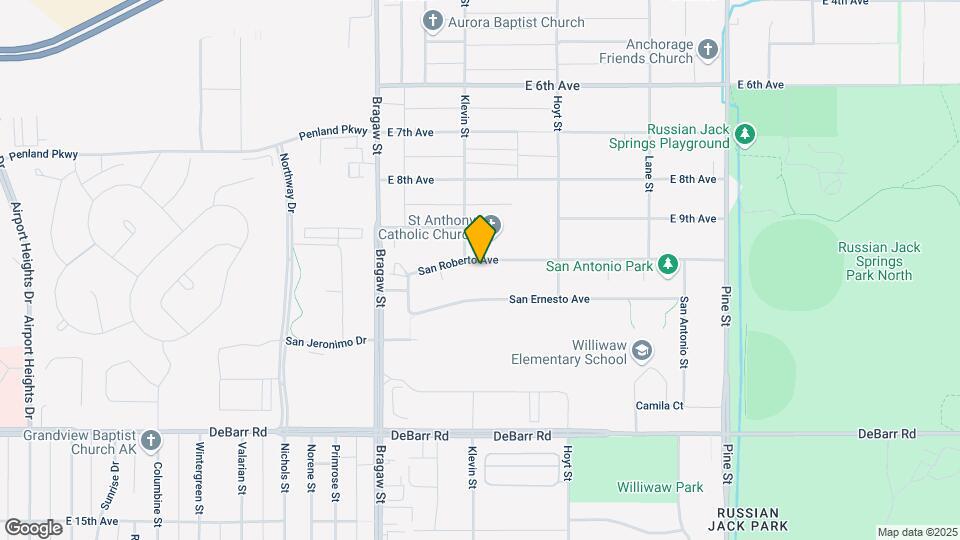4104 San Roberto Ave, Unit #2 Map and Location Details