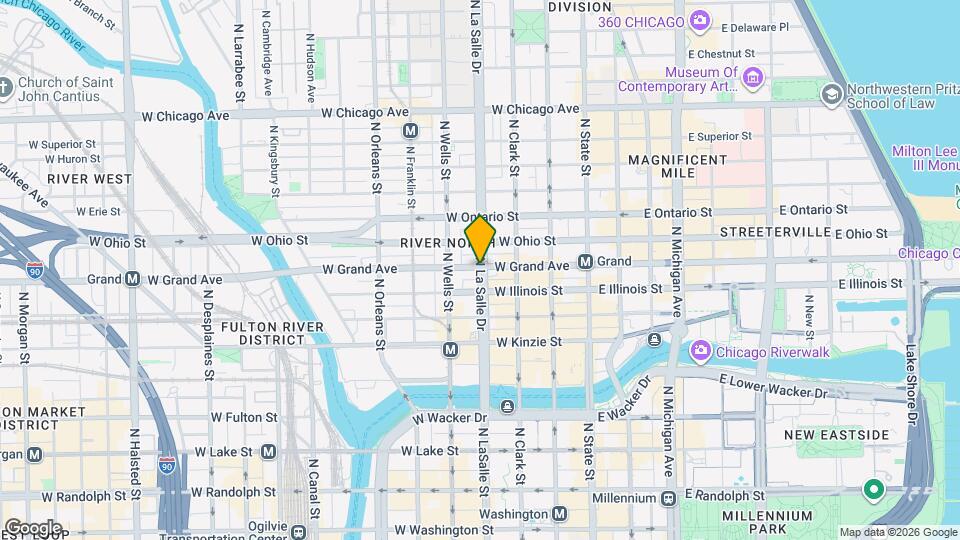522 N La Salle Dr Mapa y Detalles de la Ubicación