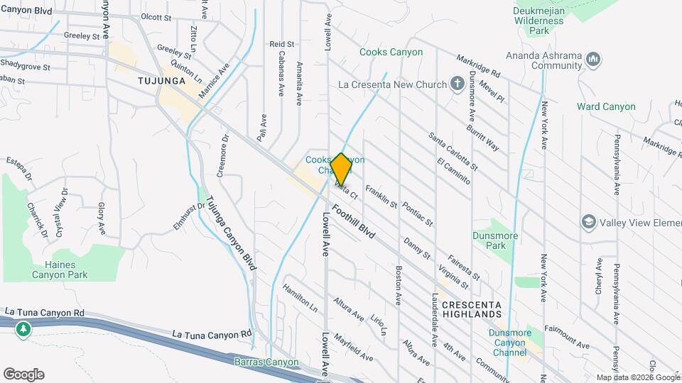 3944 Vista Ct Map and Location Details