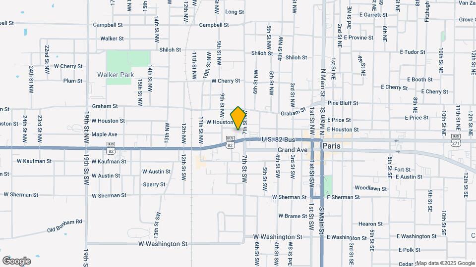750 Bonham St Map and Location Details