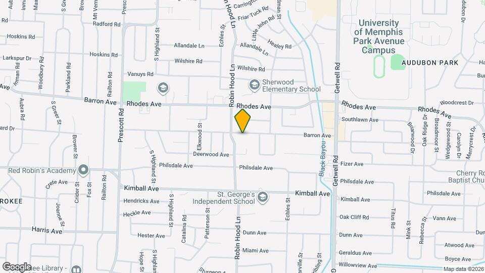 3715 Barron Ave Map and Location Details