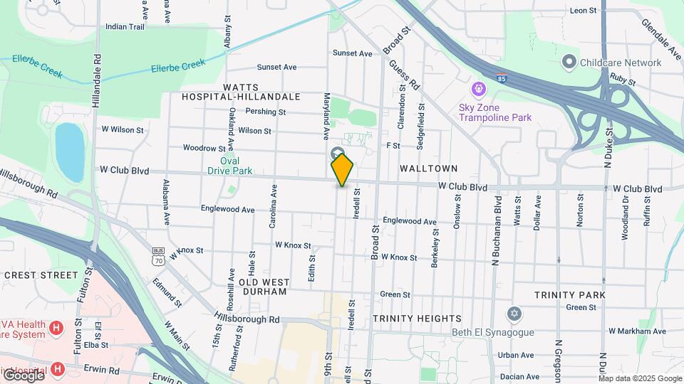1116 9th St Map and Location Details
