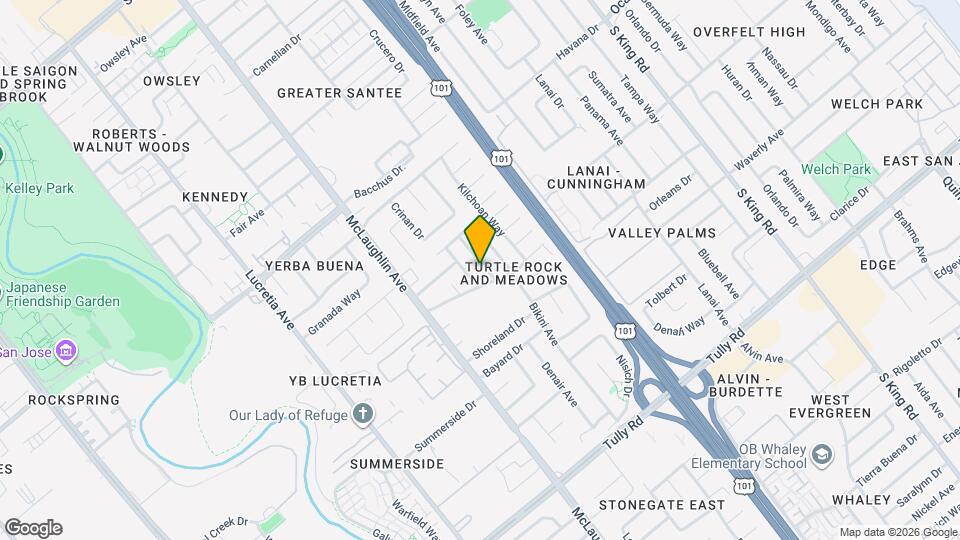 2019 Malden Ave, Unit 3208 Map and Location Details