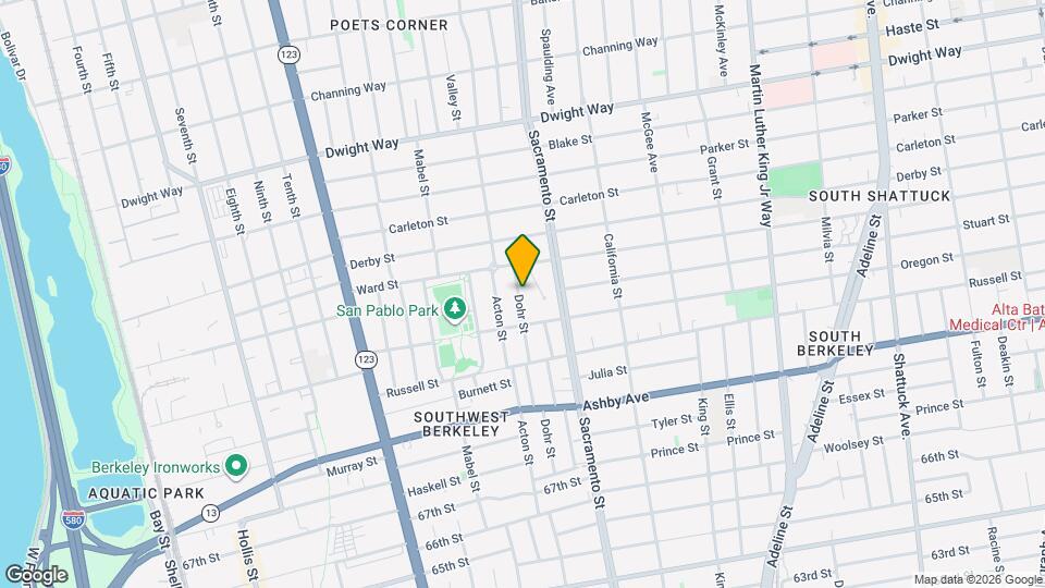 2755 Dohr St Mapa y Detalles de la Ubicación