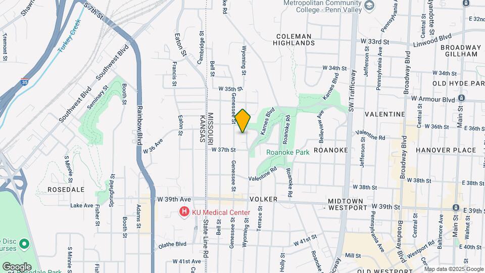 3618 Wyoming St Mapa y Detalles de la Ubicación