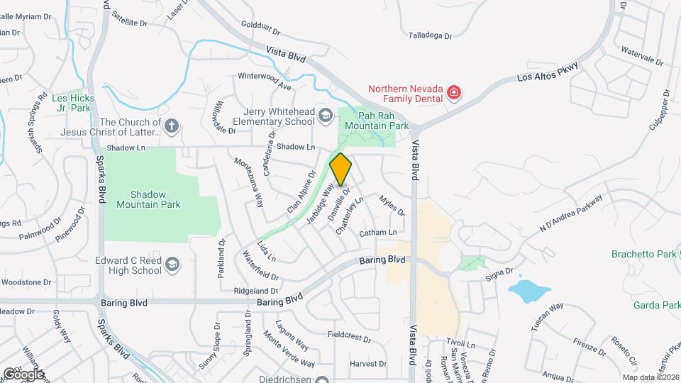 3285 Danville Dr Map and Location Details