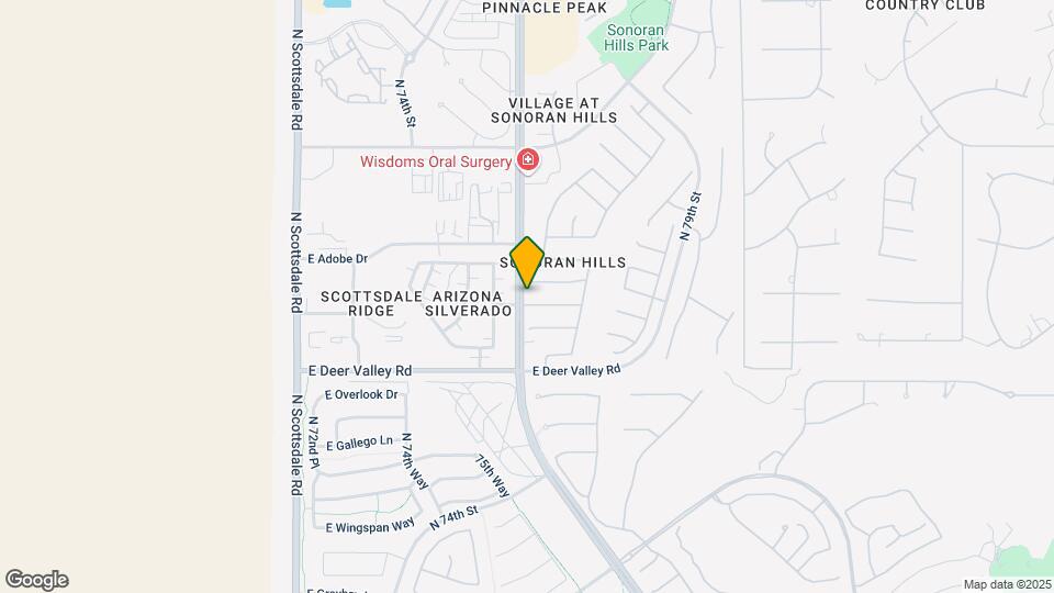 7602 E San Fernando Dr Mapa y Detalles de la Ubicación