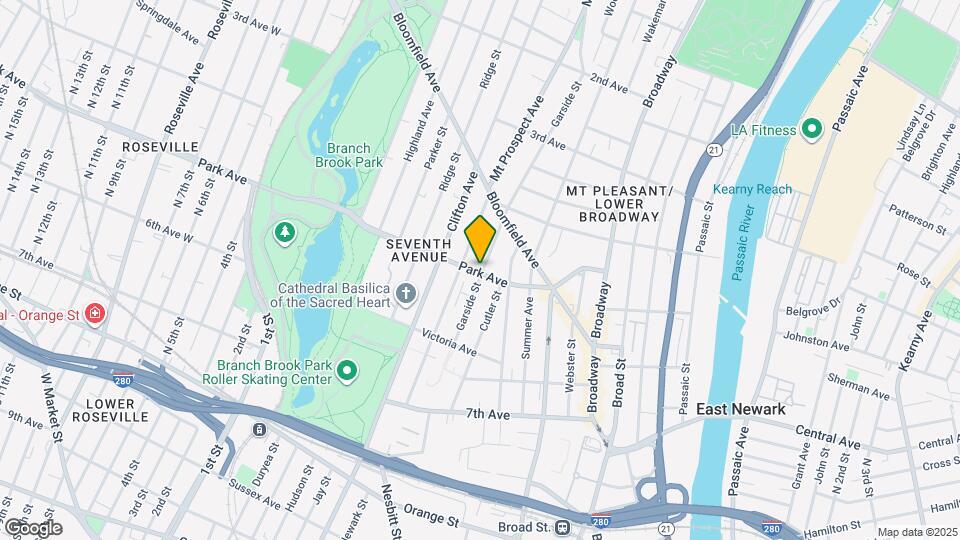 59 Park Ave Map and Location Details