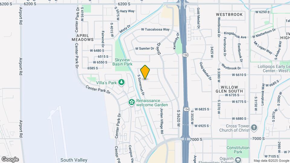 3818 W Mansfield Cir Map and Location Details