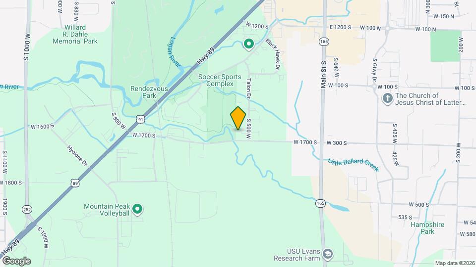 1637 Talon Dr Map and Location Details