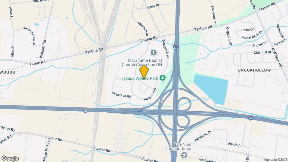 1356 Trabue Woods Blvd Map and Location Details