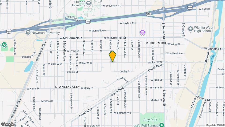 1827-1829 W Walker Ave Map and Location Details