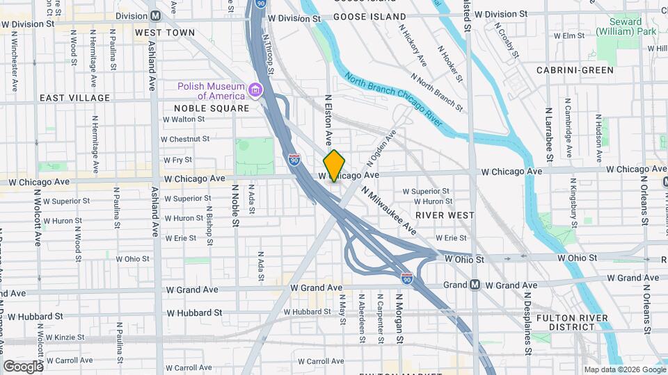 744 N May St Map and Location Details