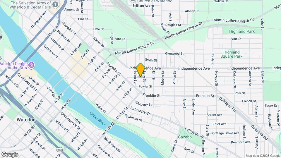 216 Courtland St Map and Location Details