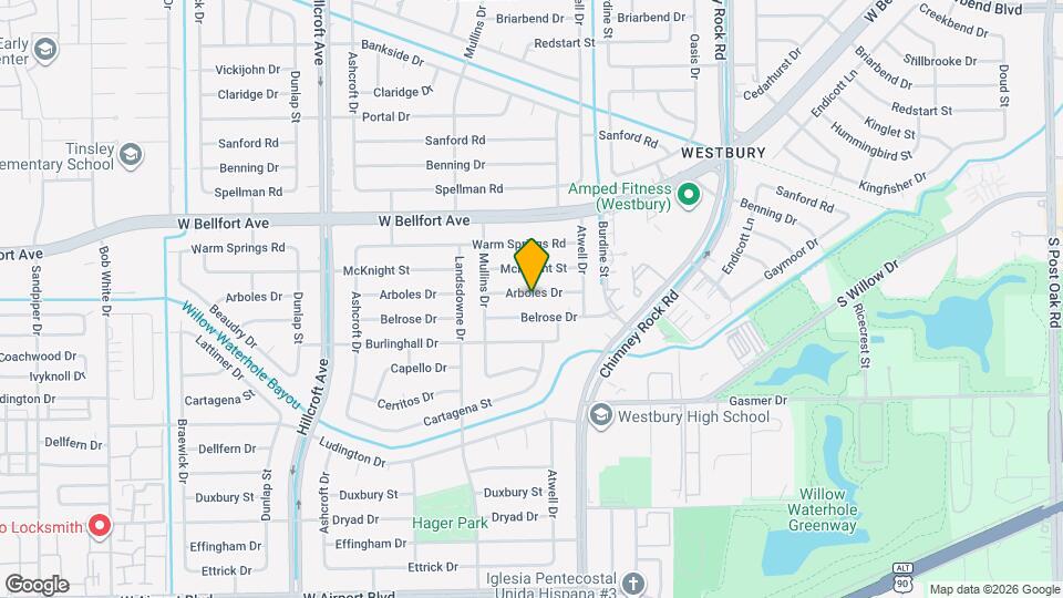 5603 Arboles Dr Map and Location Details