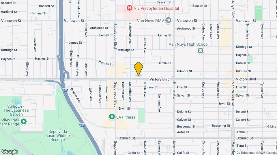15131 Victory Blvd Map and Location Details