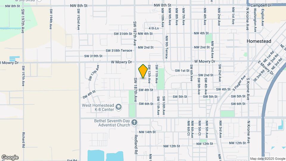 1273 SW 3rd St Mapa y Detalles de la Ubicación