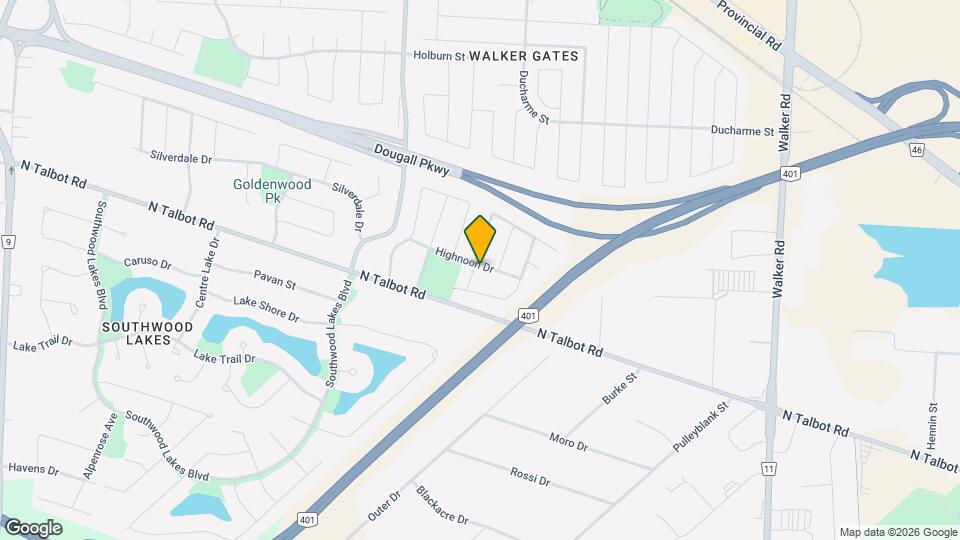 4304 Showdown Ave Map and Location Details