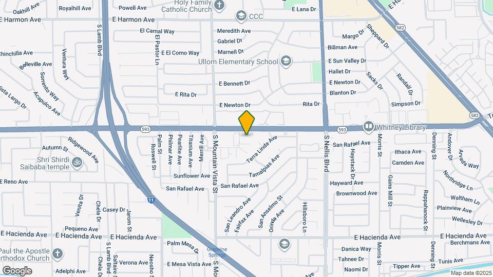 4938 Larkspur St Map and Location Details